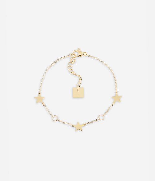 Bracelet Salma (Acier doré)