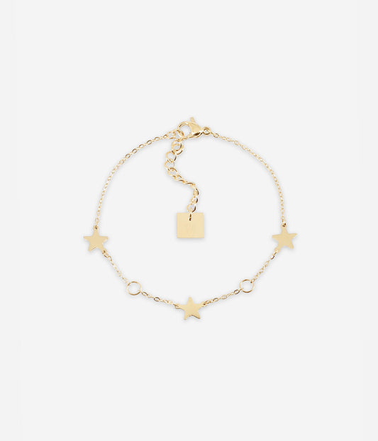 Bracelet Salma (Acier doré)