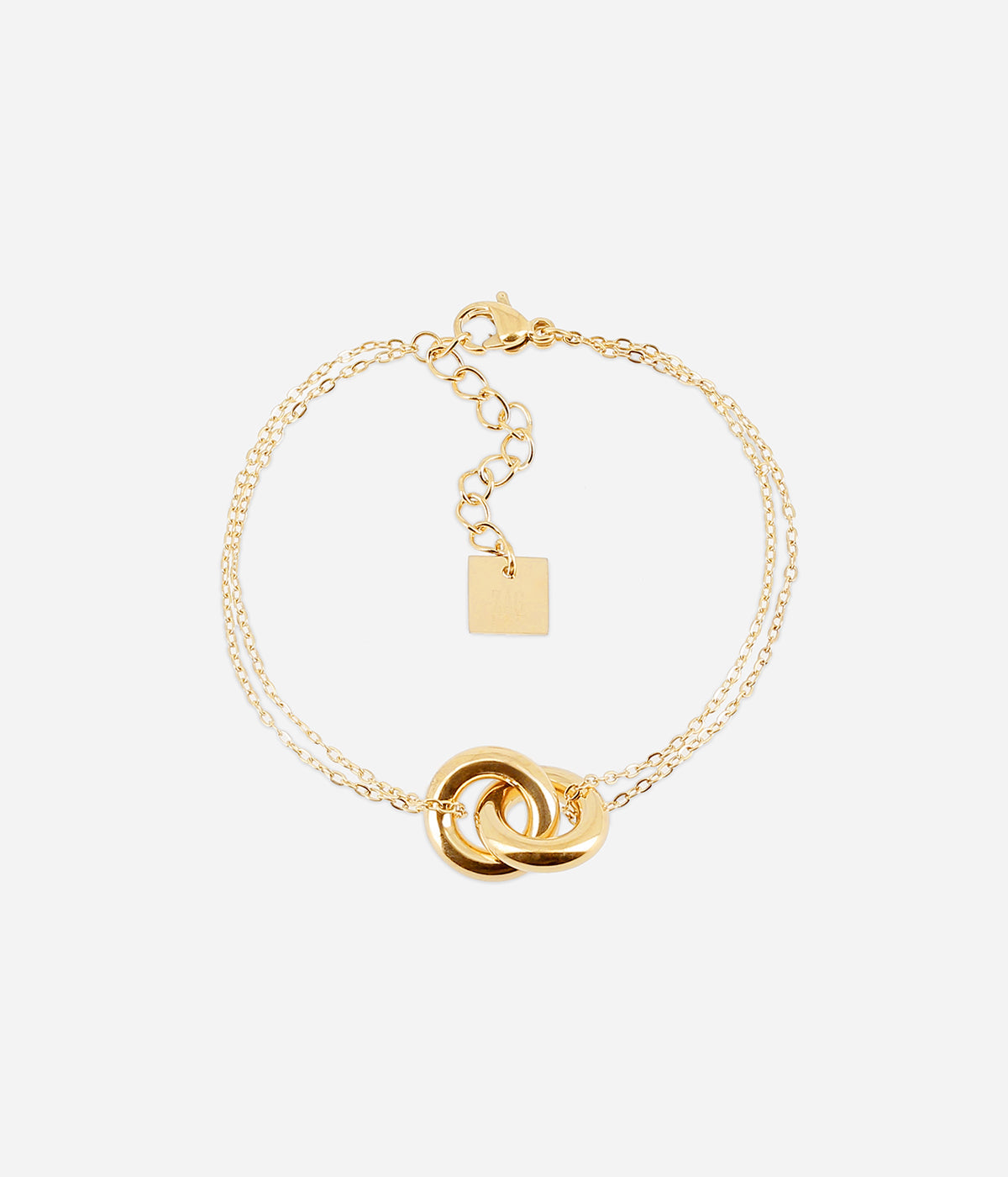 Bracelet Menti (Acier doré)