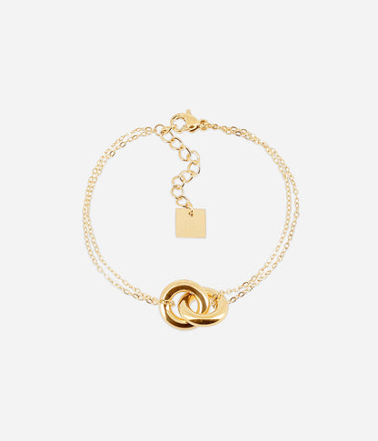 Bracelet Menti (Acier doré)