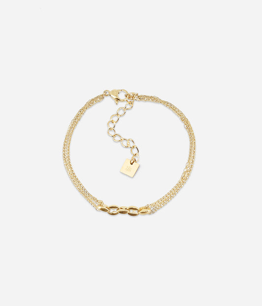 Bracelet Ira (Acier doré)