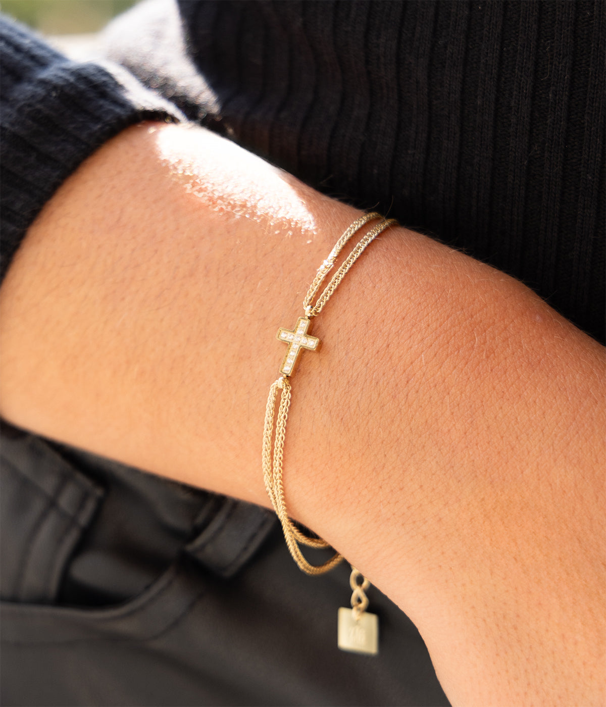 Bracelet Commissa (Acier doré)
