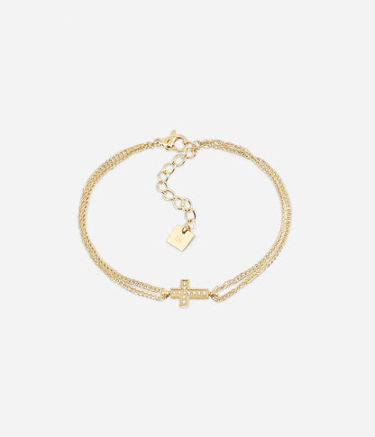 Bracelet Commissa (Acier doré)