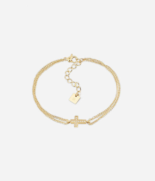 Bracelet Commissa (Acier doré)
