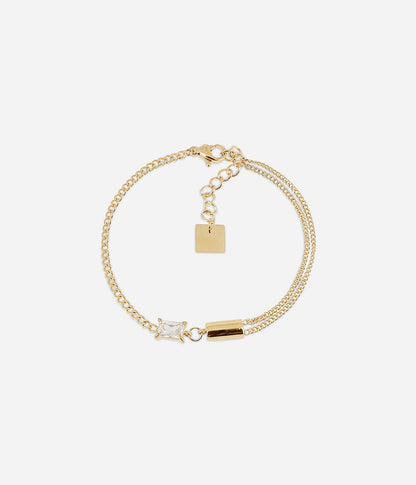Bracelet Annaj (Acier doré)