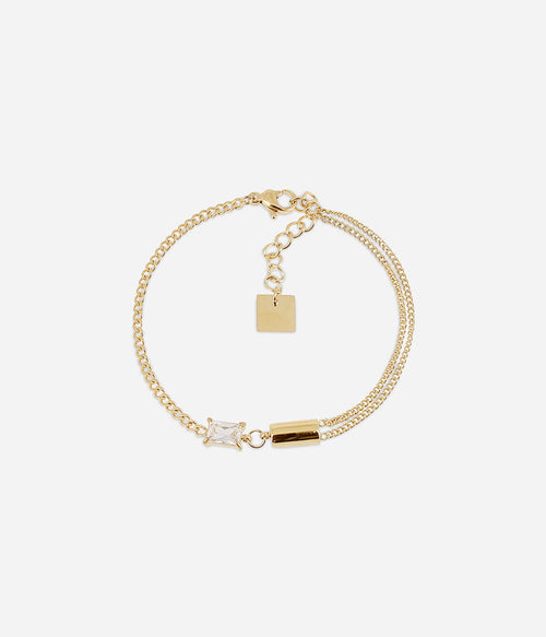 Bracelet Annaj (Acier doré)