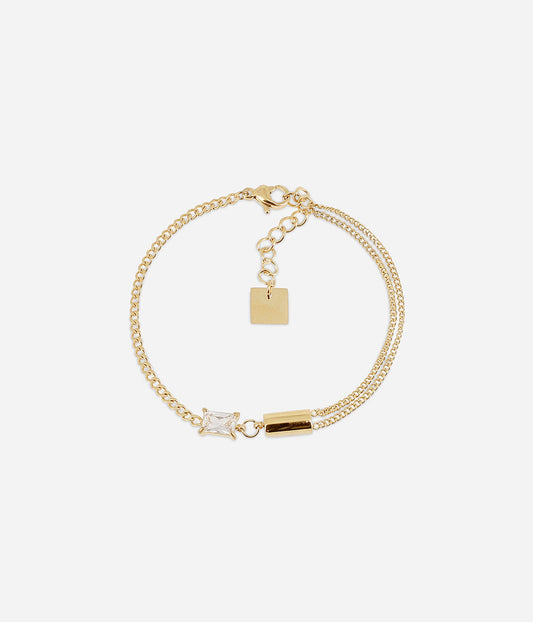 Bracelet Annaj (Acier doré)