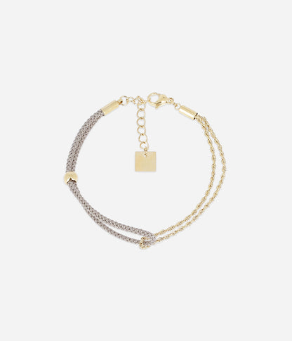 Bracelet Nuance (Acier doré)