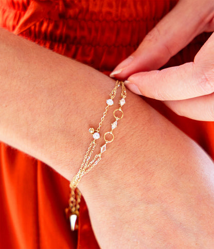 Bracelet Deneba (Acier doré)