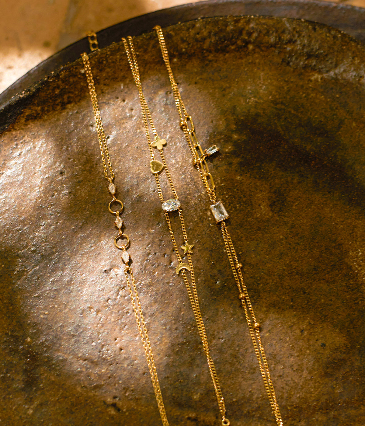 Bracelet Deneba (Acier doré)