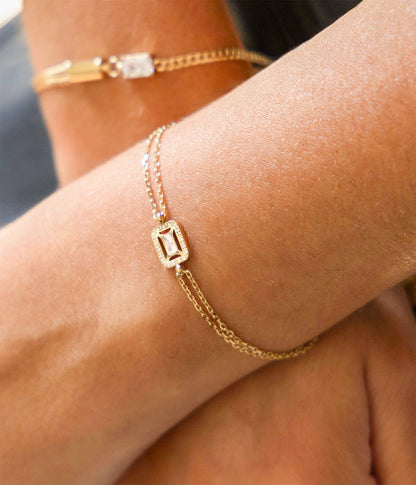 Bracelet Cerea (Acier doré)