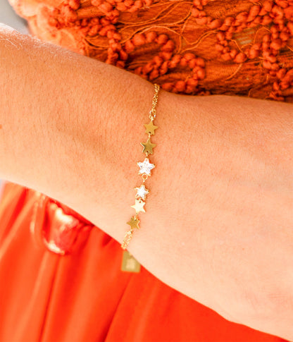 Bracelet Akiva (Acier doré)