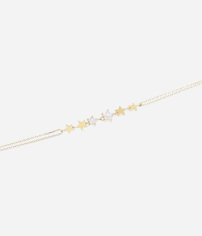 Bracelet Akiva (Acier doré)