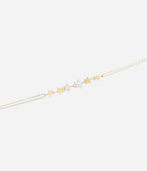 Bracelet Akiva (Acier doré)