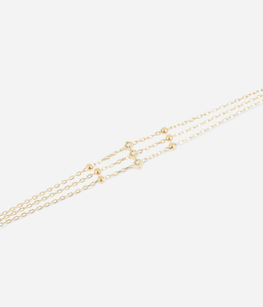 Bracelet Poseidon (Acier doré)
