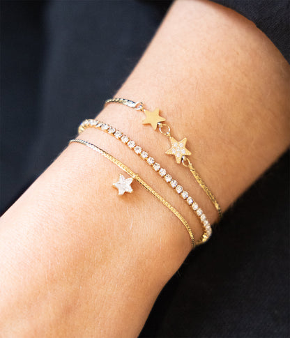 Bracelet Algara (Acier doré)