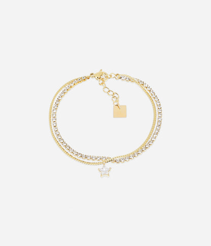Bracelet Algara (Acier doré)
