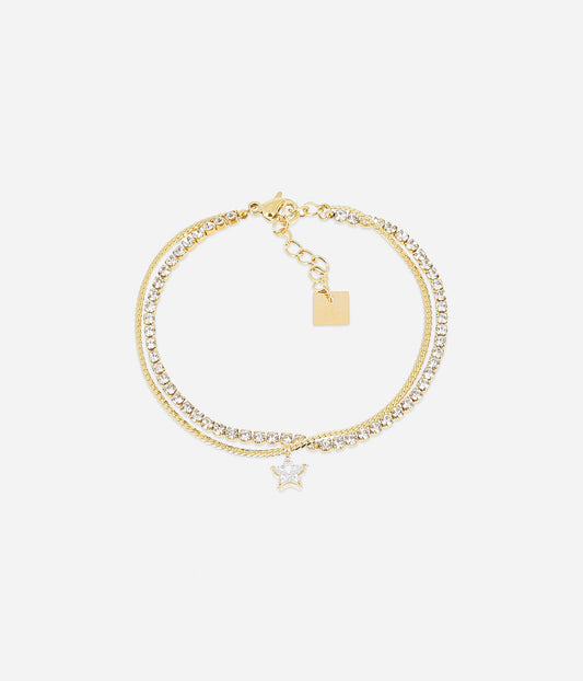 Bracelet Algara (Acier doré)