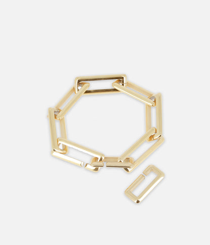 Bracelet Nymphe (Acier doré)