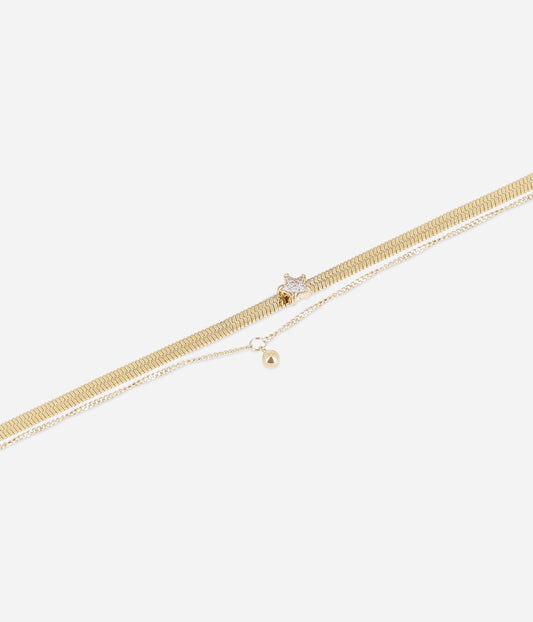 Bracelet Altora (Acier doré)