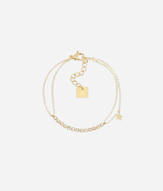 Bracelet Giju (Acier doré)