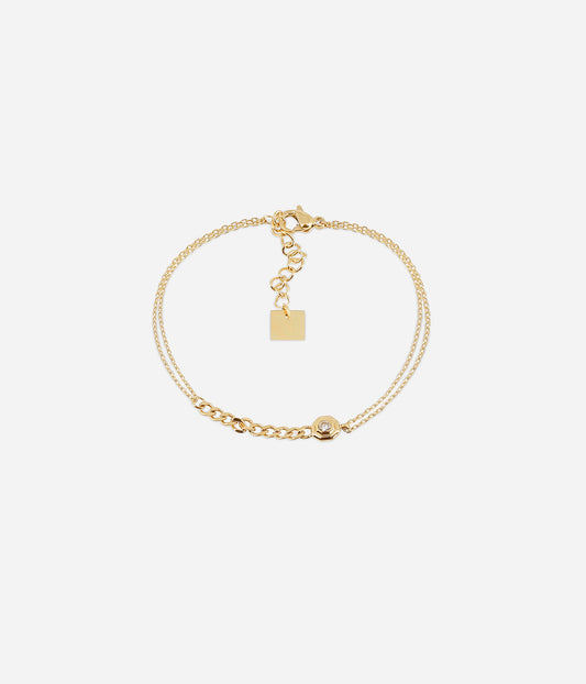 Bracelet Belenos (Acier doré)