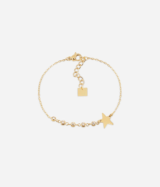 Bracelet Ilythe (Acier doré)