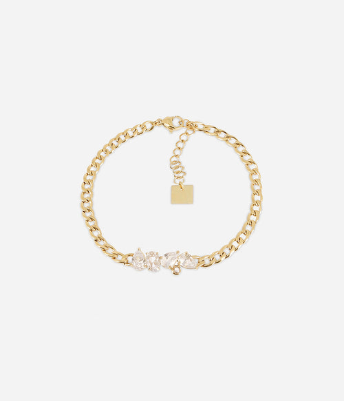 Bracelet Cosia (Acier doré)