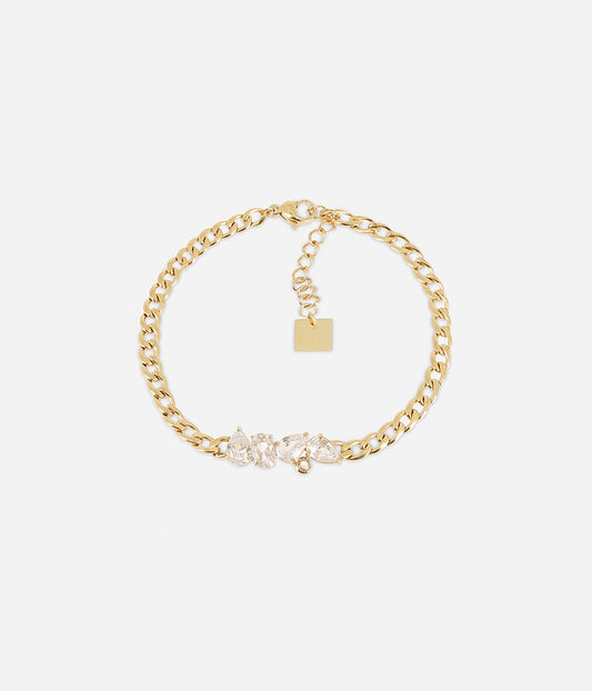Bracelet Cosia (Acier doré)