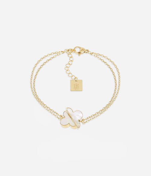 Bracelet Azzo (Acier doré)