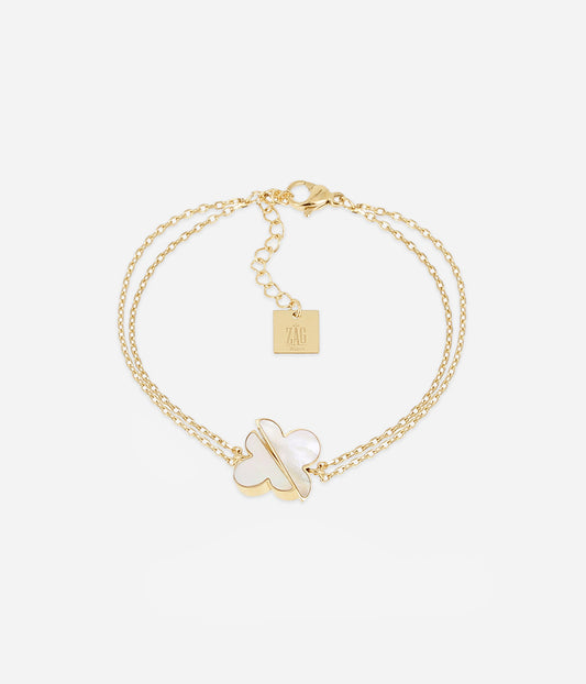 Bracelet Azzo (Acier doré)