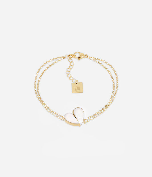 Bracelet Basilio (Acier doré)