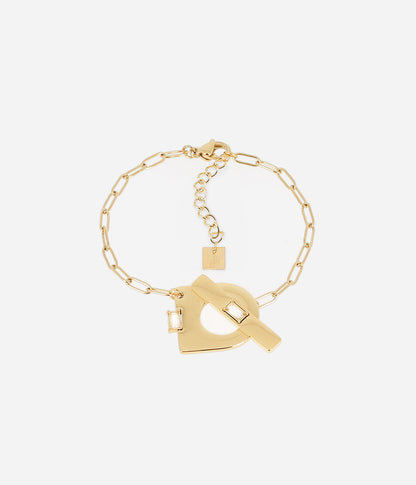 Bracelet Gitsa (Acier doré)