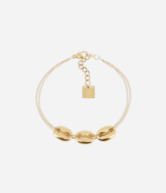 Bracelet Vittori (Acier doré)