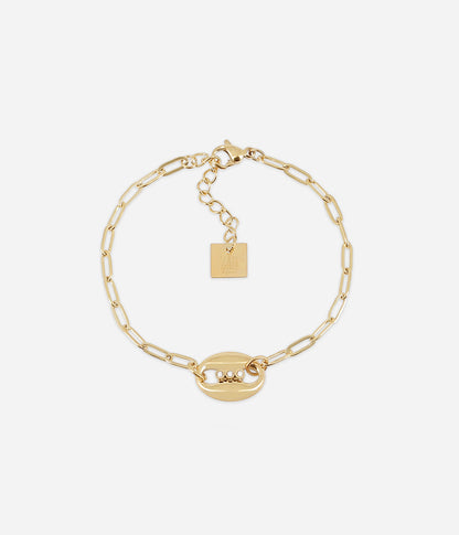 Bracelet Otto (Acier doré)