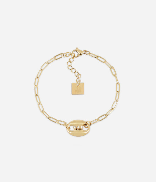 Bracelet Otto (Acier doré)