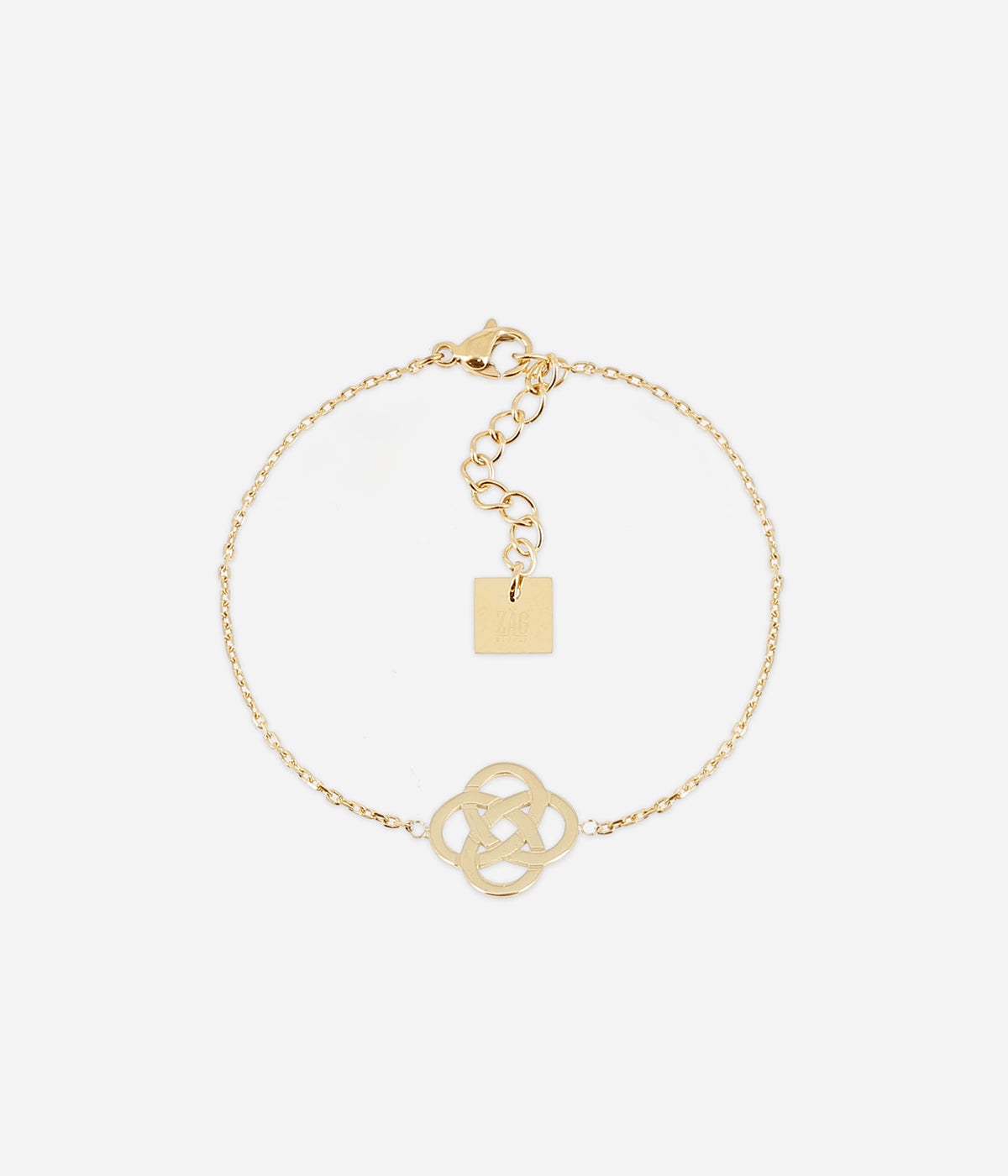 Bracelet Infini (Acier doré)