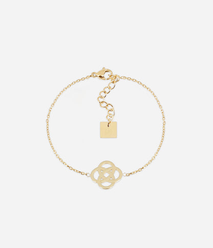 Bracelet Infini (Acier doré)