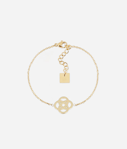 Bracelet Infini (Acier doré)