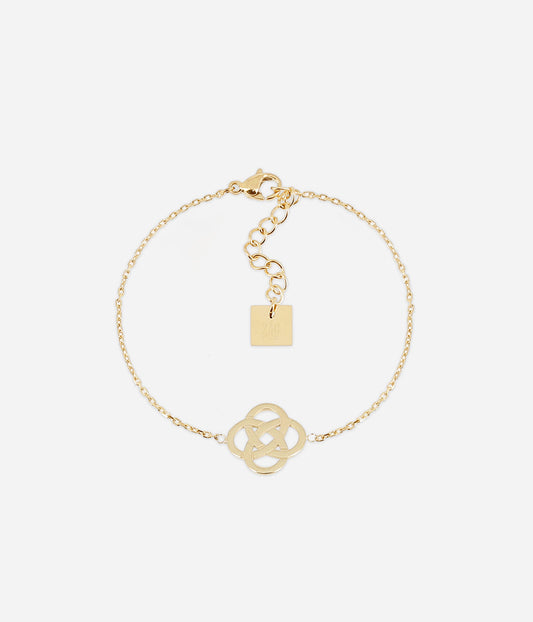 Bracelet Infini (Acier doré)