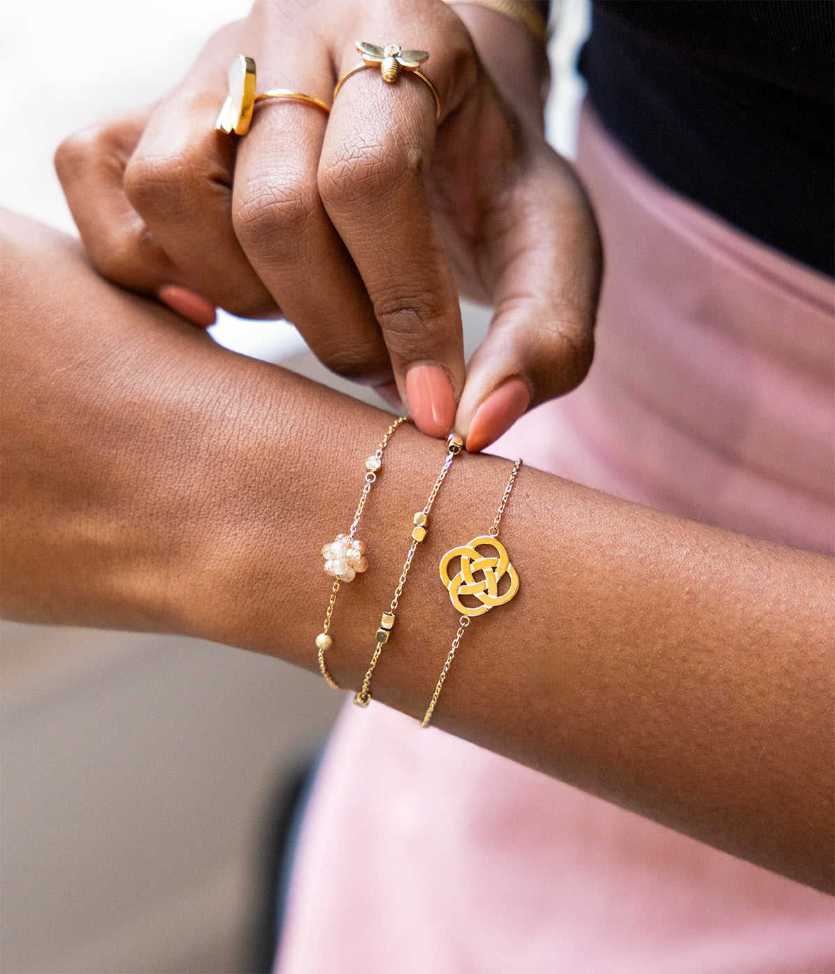 Bracelet Infini (Acier)