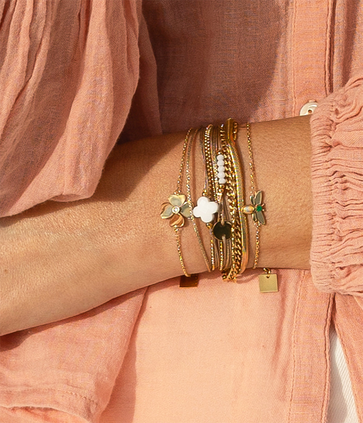 Bracelet Giorgio (Acier doré)