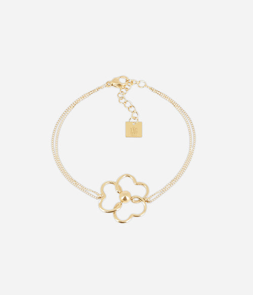 Bracelet Albino (Acier doré)