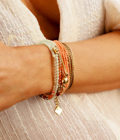 Bracelet Ray (Acier doré)
