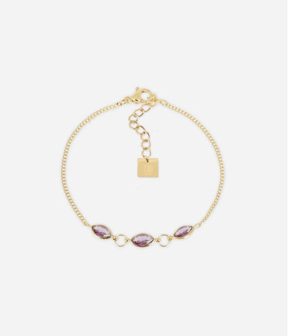 Bracelet Alberta (Acier doré)