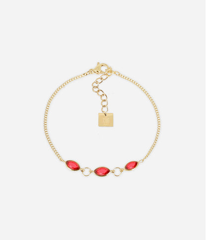 Bracelet Alberta (Acier doré)