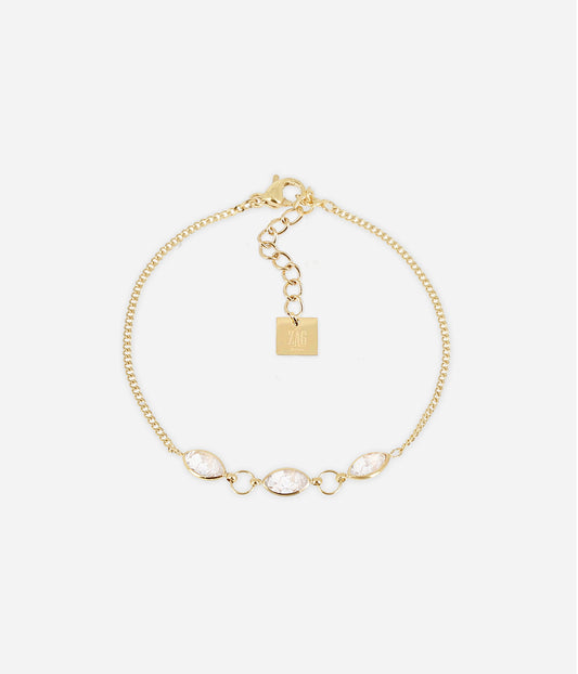Bracelet Alberta (Acier doré)