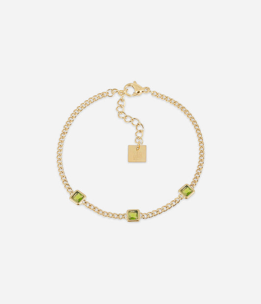 Bracelet Armel (Acier doré)