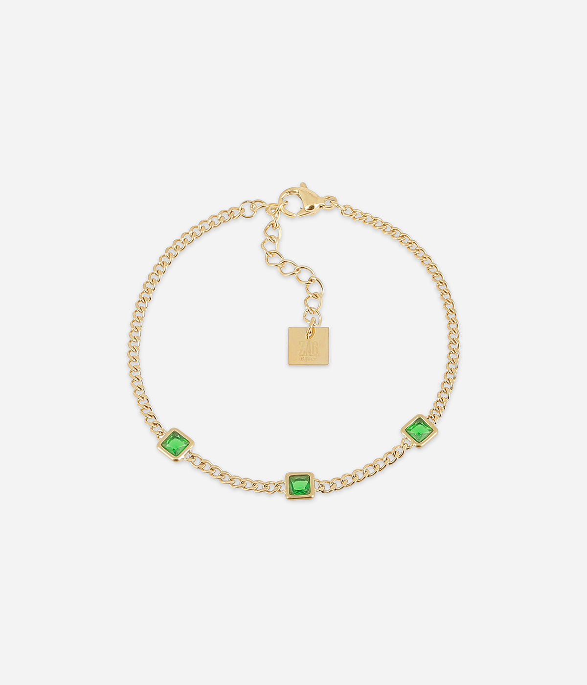 Bracelet Armel (Acier doré)