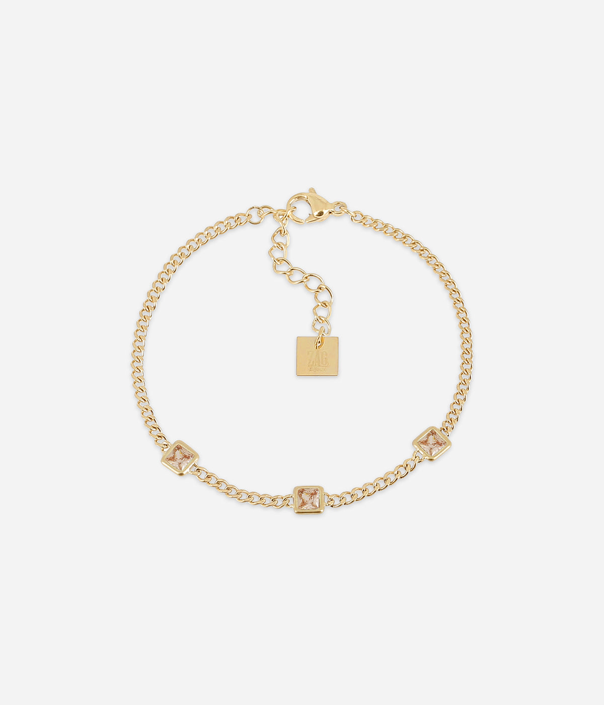 Bracelet Armel (Acier doré)